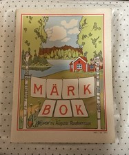 Vintage Mark Bok Swedish 1960’s Pattern Transfer Stitching/Embroidery Book picture