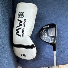 Moon Wood MW8 21° Hybrid Senior Flex 75g Graphite Shaft w/ Headcover picture