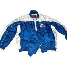 Vintage Indianapolis Colts NFL Windbreaker Jacket with Detachable Hood - Size L picture