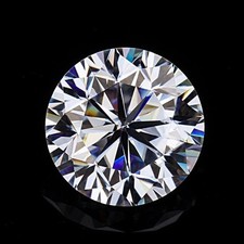 Lab-Grown 3.00 Ct CVD Diamond 9.50 mm Round D,  Diamond R33 picture