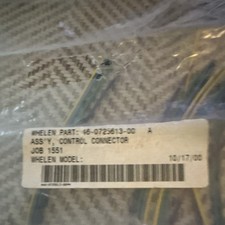 Whelen Assy’y Control Connector 46-0725613-00 Replacement Part New Old Stock picture