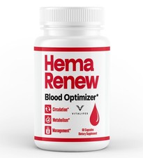 1pk- Hema Renew, Hemarenew Optimizer Capsules Dietary Supplement Blood Health picture