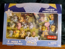Bluey Fuzzies Mega Collector Pack Exclusive Fuzzy Figures For Fans Series 1 picture