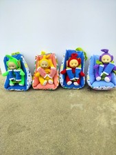 Teletubbies Full Set Of Main Characters Plush From 1990 Vintage picture