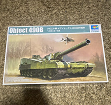 Trumpeter Object 490B 1:35 Soviet Tank Model Kit Unassembled MPN 09598 picture