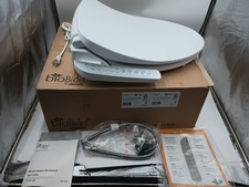 BIO BIDET HD-7000 ELONGATED ELECTRIC TOILET SEAT HEATED SMART WASH DRYER WHITE picture