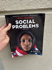 Pearson Social Problems 8th Ed John J. Macionis Instructor’s Review Copy picture