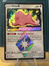 Pokemon Ditto Prism Star 154/214 SM Lost Thunder Holo Prism Rare 2018 EN picture