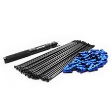 MXCHAMP Black Stainless Spoke & Multiple Color Nipple Kits for Husqvarna TC FE picture