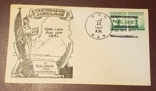15 May 1941 Naval Cover, Keel Laid for USS Amberjack SS-219, USS Gar SS-206 picture