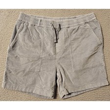 Faherty Brand Mens Corduroy Shorts Drawstring Utility Cotton MBS2500-LFT Size L picture