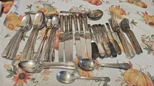Vtg WM Rogers DESIRE Overlaid International Silver 67 pc Lot Flatware Silverware picture