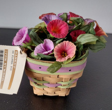 Longaberger 2015 Small Flower Pot (NWT) picture