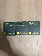 3PCS Cata-Kor NAD+ Advanced 500mg Liposomal NAD+ with Resveratrol |180 Capsules+ picture