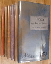 Alan Watts: The Edited Transcripts Series. Six 1st Print Hardcovers. Sharp picture