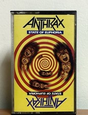 State of Euphoria [PA] by Anthrax (Cassette, Jun-1990, Island Records) picture