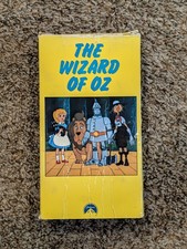 Vintage 1983 The Wizard Of Oz VHS Animated Movie Paramount Kids Family Classic picture