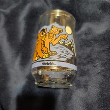 Vintage 1995 Welch's Jelly Jar Disney's The Lion King 2 Simba's Pride Glass  picture
