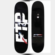 FTP x Scream Logo Skateboard Deck + WALL MOUNT 8.5