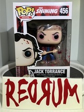 VAULTED NIB Funko Pop Vinyl-The Shining: JACK TORRANCE #456 w/Protector & Decal picture