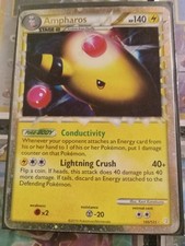 Ampharos (Prime) 105/123 Heartgold & Soulsilver Holo picture