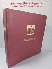 joystamp: Better Argentina Collection lot 1958 to 1980 In Abria Album $1000+ CV picture