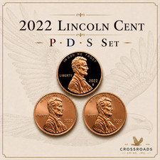 2022 P D S Lincoln Shield Proof Penny Set ~ Proof from Set, P/D from Rolls. picture