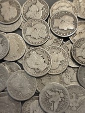 Barber Half Dollar - 90% Silver - Full Readable Dates - Choose How Many picture