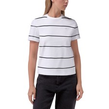 Calvin Klein Women's Short Sleeve Crewneck Tee Cotton Elastane Relaxed Fit picture