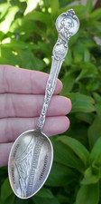 Ant. Joseph Meyer & Bros Mt. Rainier 14,530ft Seattle, WA Souvenir Spoon - 18.4g picture