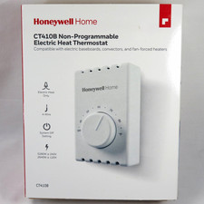 Honeywell Home CT410B CT410B1017 Non-Programmable Line Voltage Thermostat White picture