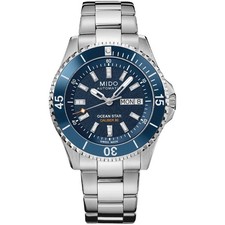 Mido Ocean Star 200 41mm Blue Dial Men's Watch M0269301104100 picture