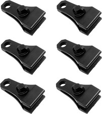 Upgrade Large Tarp Clips Heavy Duty Lock Grip, 6 PCs Heavy Duty Tarp Clip Cla... picture