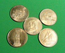 FIVE MEDALs: JACKSONVILLE FLORIDA SESQUICENTENNIAL 1822 - 1972 picture