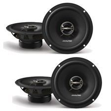 2 Pairs (4 Total) Alpine EL-E65-G 6.5