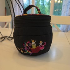 Vera Bradley Disney HOCUS POCUS Cauldron Cosmetic ~ NWT picture