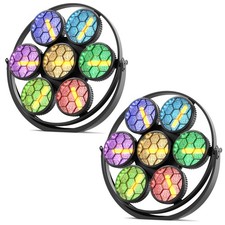 Upgraded Retro DJ Light 7x50W COB 189 RGB LEDs DMX512 Point Control picture