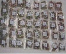 1122 PC Grade 8 Fine Thread Bolt, Nylon Lock Nut & SAE Washer Assortment picture
