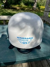 Winegard GM-9000 Carryout G3 Automatic Portable RV Satellite TV Antenna - White picture