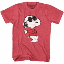 Peanuts Snoopy Joe Cool Distressed T-Shirt picture