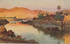 Elephantine Island on Nile River from Cataract Hotel - Assuan - Aswan Egypt - DB picture