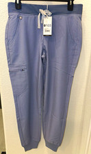FIGS Zamora 2.0 Jogger Scrub Pant, Vapor Blue, Women’s Size Small, NWT picture
