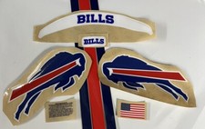 Bills Full Size Football Helmet Decals Speed Set   Highest Quality 20 Mi picture