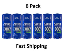 6 pack Arrid XX Extra Extra Dry Solid Antiperspirant Deodorant, Ultra Fresh, 2.6 picture