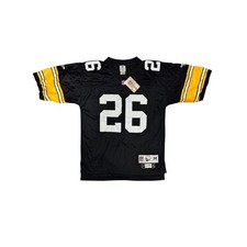 Reebok Rod Woodson Pittsburgh Steelers NFL Vintage Throwback Jersey Black Men's picture