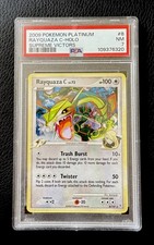 2009 POKEMON PLATINUM SUPREME VICTORS #8 RAYQUAZA C-HOLO PSA 7 picture