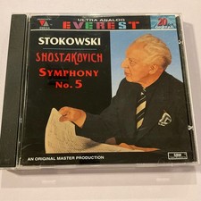 Everest Shostakovich Symphony No. 5 CD Stokowski Stadium Symphony NY picture