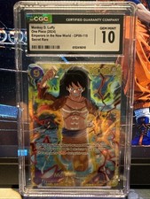Monkey D. Luffy One Piece(2024) Emperors In The New World OP09-119 GM 10 picture