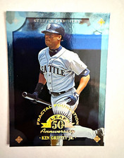 Ken Griffey Jr 1998 Leaf Fractal Foundations #100 /3999 Mariners HOF picture