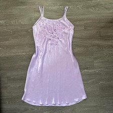 Vintage 2000s coquette silky pastel dress picture